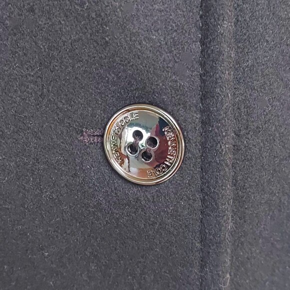 Kenneth Cole Double Breasted Pea Jacket - Size 4 - Picture 5 of 17